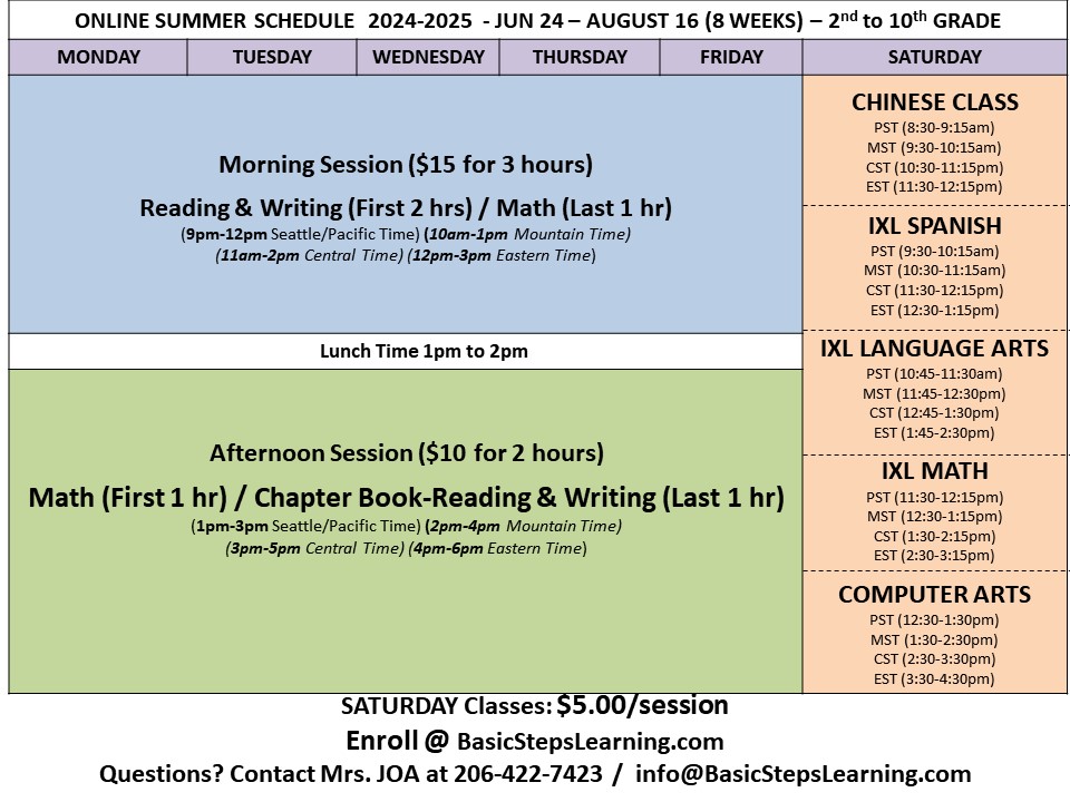 online-summer-program-basic-steps-learning-center-serving-kent-des
